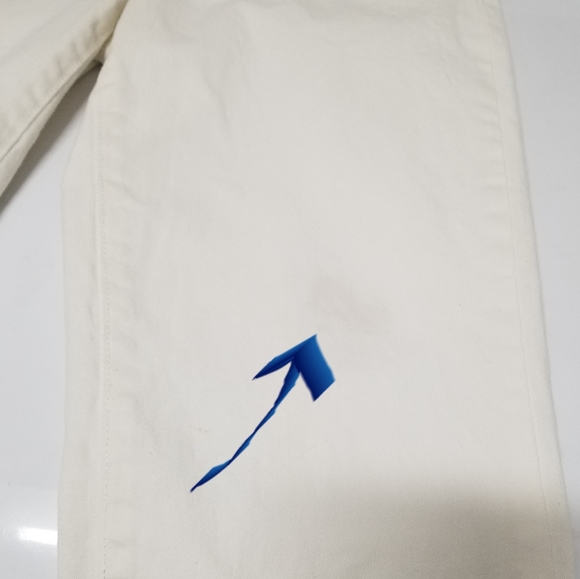 Karl Lagerfeld Paris White Classic 5 Pocket Crop Pant Sz 6 - Picture 15 of 16